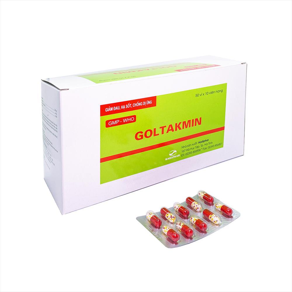 Goltakmin (Paracetamol, Clorpheniramin Maleat) Hadiphar (H/500v)