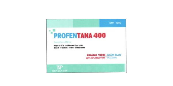 Profentana (Ibuprofen) 400mg Thành Nam (H/100v)