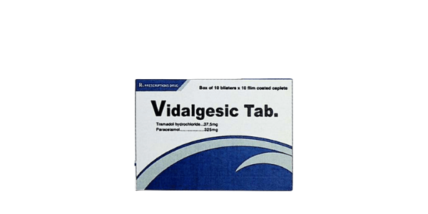 Vidalgesic Tab (Tramadol, Paracetamol) Vidipha (H/100v)