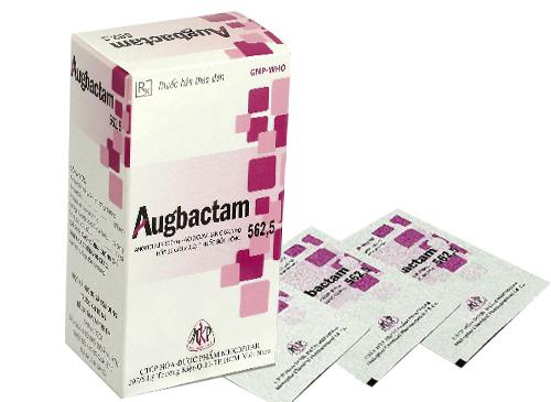Augbactam 562,5 (Amoxicillin, Acid Clavulanic) Mekophar (H/12g)