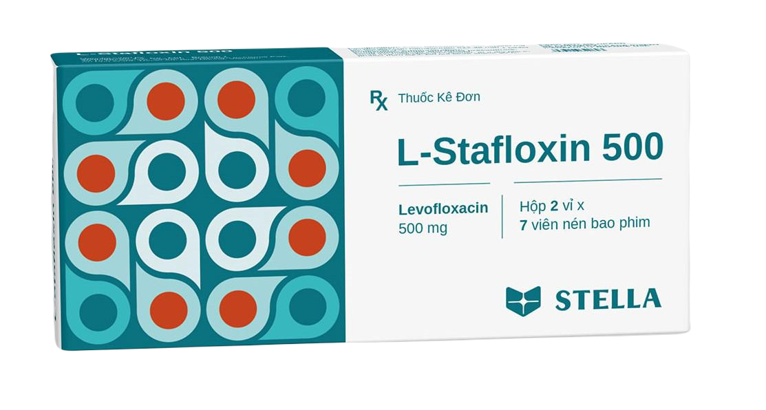 L-Stafloxin (Levofloxacin) 500mg Stella (H/14v)