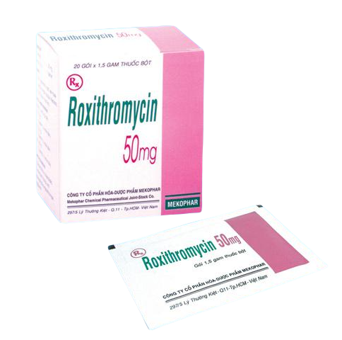 Roxithromycin 50mg Mekophar (H/20g)