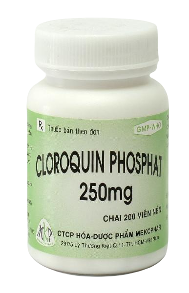 Cloroquin Phosphat 250mg Mekophar (C/200v)