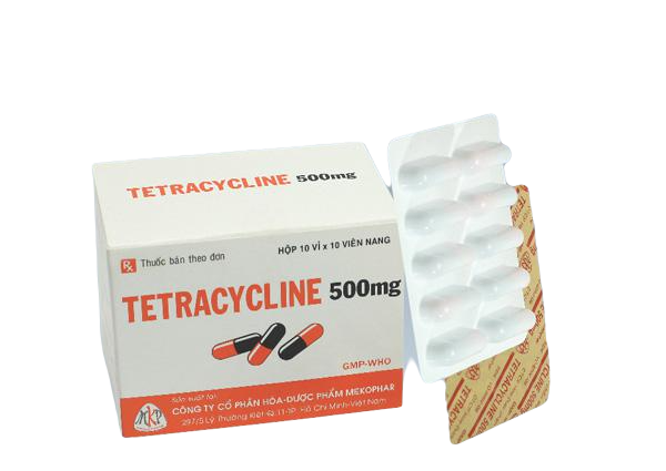 Tetracycline 500mg Mekophar (H/100v)