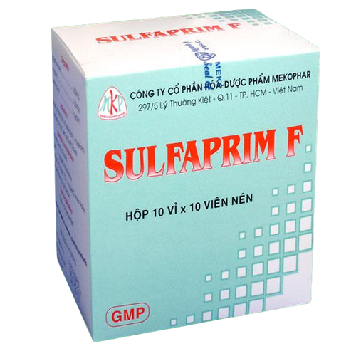 Sulfaprim F (Sulfamethoxazole, Trimethoprim) Mekophar (H/100v)