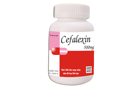 Cefalexin 500mg Tipharco (C/100v)