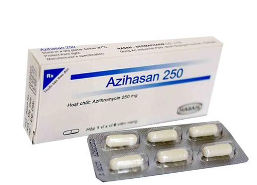 Azihasan (Azithromycin) 250mg Hasan (H/60v)