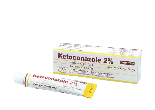 Ketoconazole 2% Mekophar (Lốc/10t/5gr)