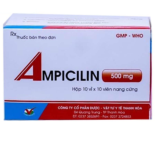 Ampicilin 500mg Thephaco (H/100v)