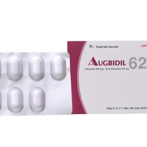 Augbidil 625 (Amoxicillin, Acid Clavulanic) Bidiphar (H/14v)