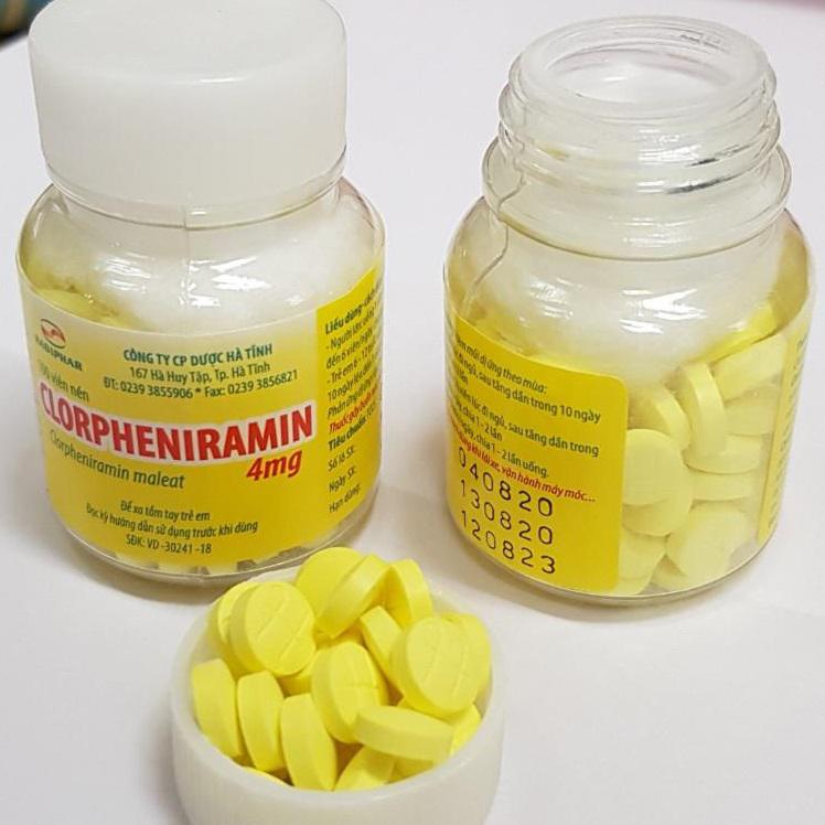 Clorpheniramin 4mg Hadiphar  (C/100v)