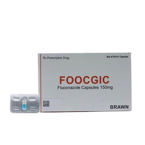 Foocgic (Fluconazole) 150mg Brawn (H/10h/1v)