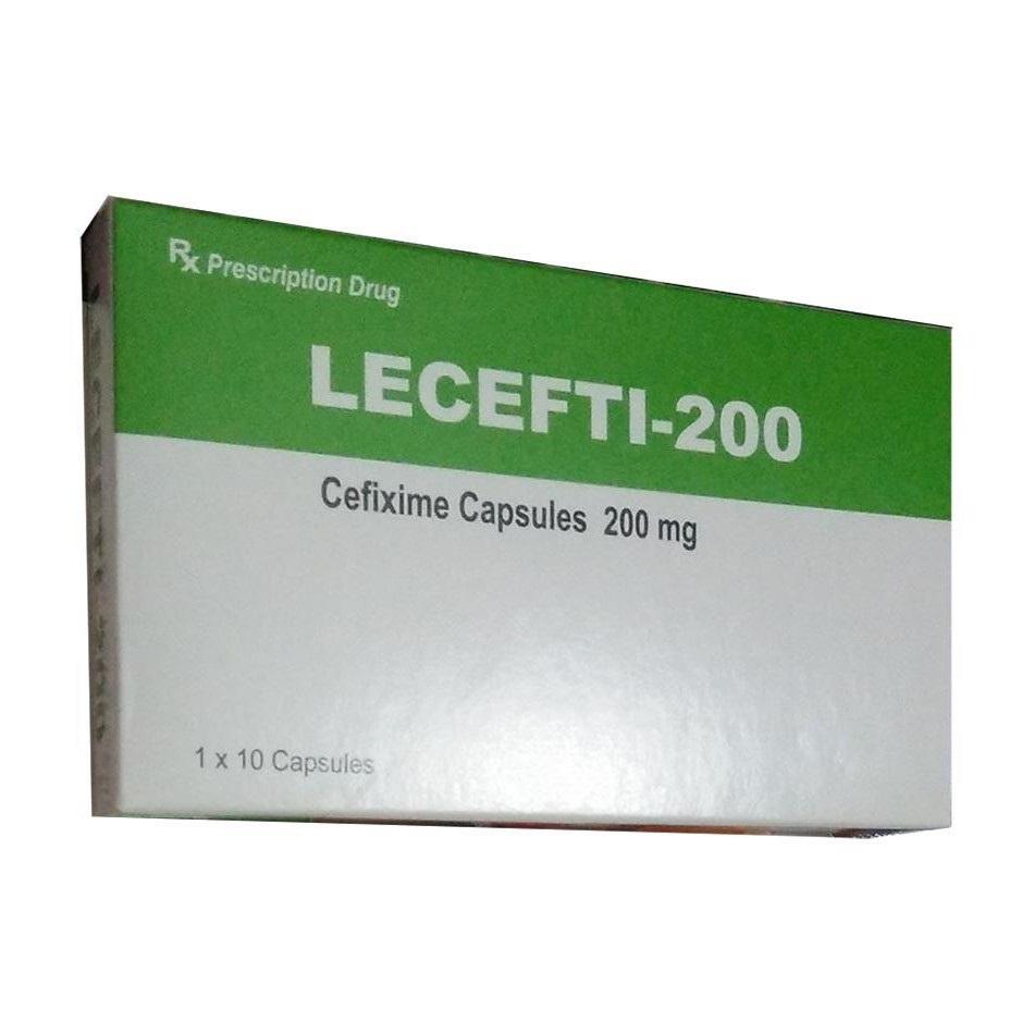 Lecefti (Cefixime) 200mg Maxim (H/10v)