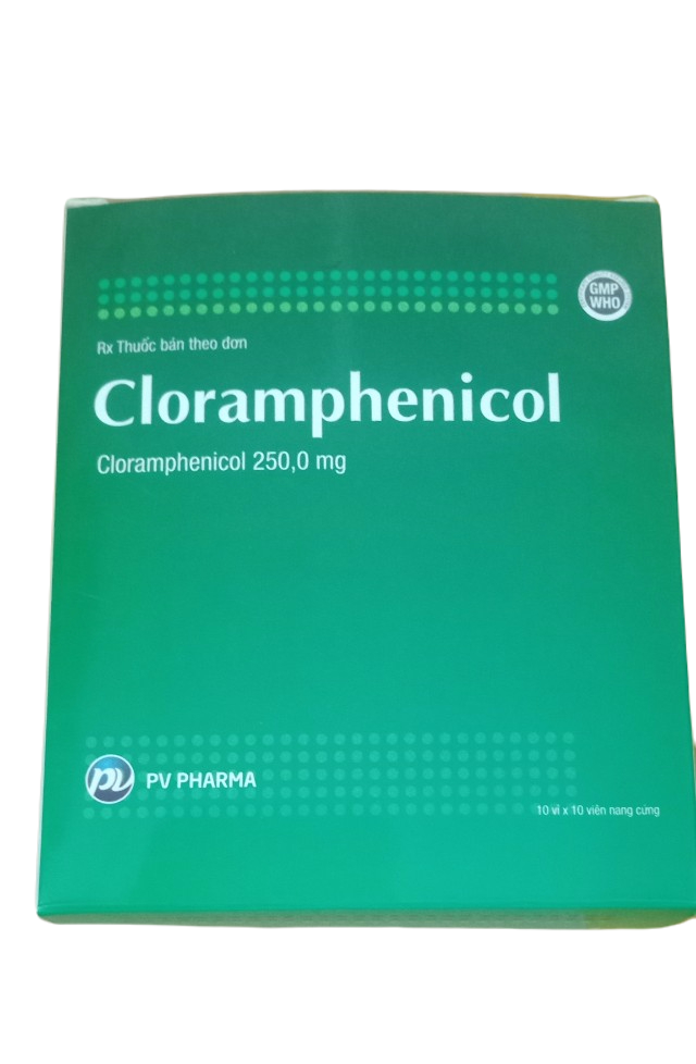 Chloramphenicol 250mg Phúc Vinh (H/100v)