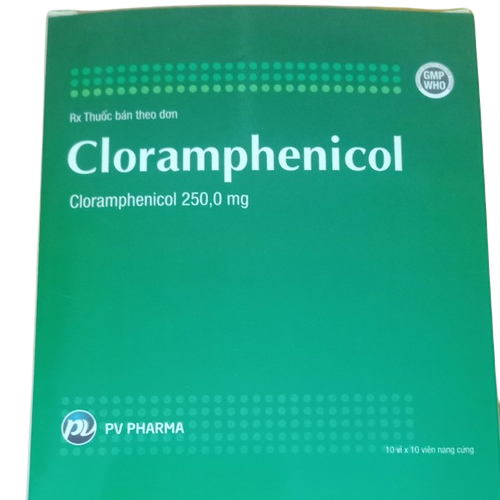 Chloramphenicol 250mg Phúc Vinh (H/100v)