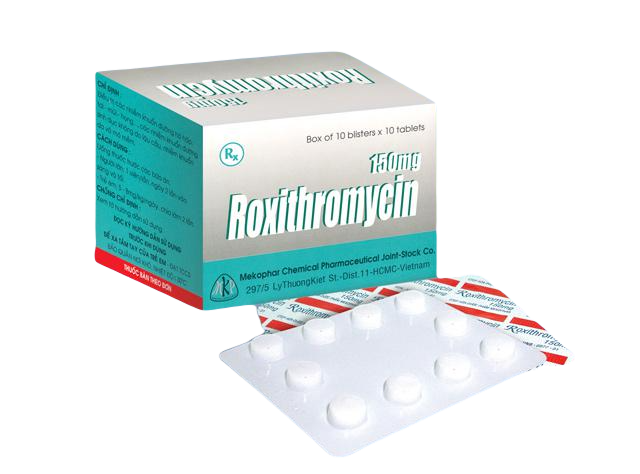 Roxithromycin 150mg Mekophar (H/100v)