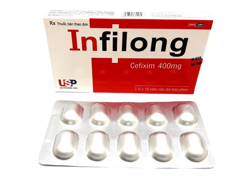 Infilong (Cefixim) 400mg US Pharma (H/10v)