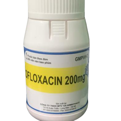 Ofloxacin 200mg Armephaco (C/200v)