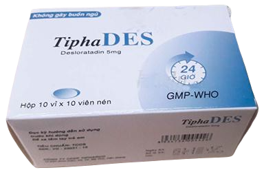 TiphaDes (Desloratadin) 5mg Tipharco (H/100v)