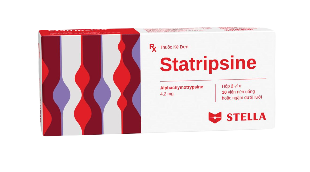 Statripsine (Alphachymotrypsine) 4,2mg Stella (H/50v)
