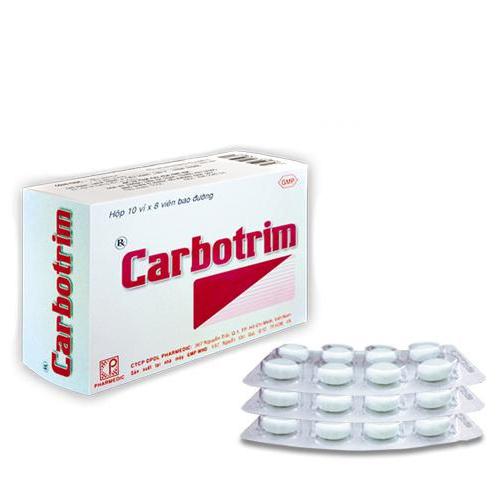 Carbotrim (Sulfamethoxazole, Trimethoprim) Pharmedic (H/80v)