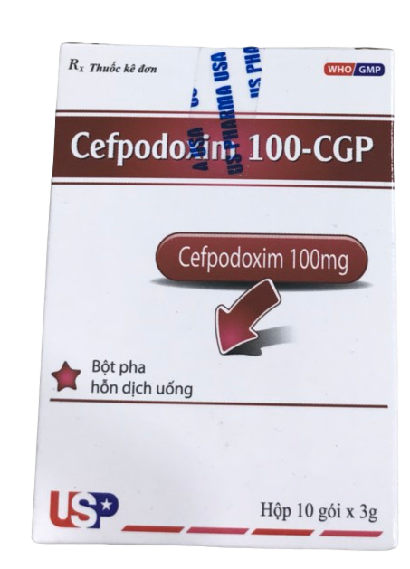 Cefpodoxim 100-CGP US Pharma (H/10g/3gr)