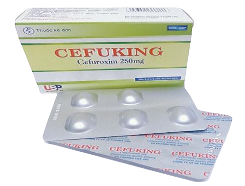 Cefuking (Cefuroxim) 250mg US Pharma (H/30v)