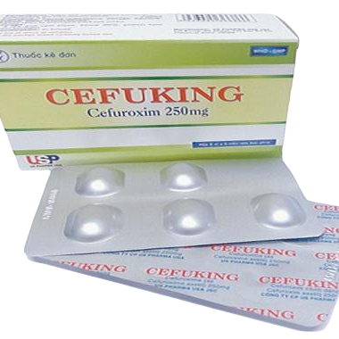 Cefuking (Cefuroxim) 250mg US Pharma (H/30v)