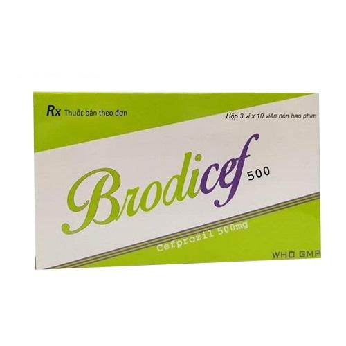 Brodicef 500 (Cefprozil) Hataphar (H/30v)