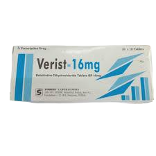 Verist 16mg (Betahistine) Synmedic (H/100v)