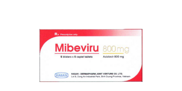 Mibeviru (Acyclovir) 800mg Hasan (H/25v)