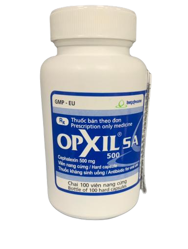 Opxil Sa (Cephalexin) 500mg Imexpharm (C/100v)