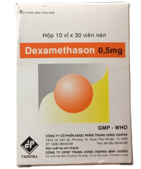 Dexamethason 0,5mg Vidipha (H/300v)