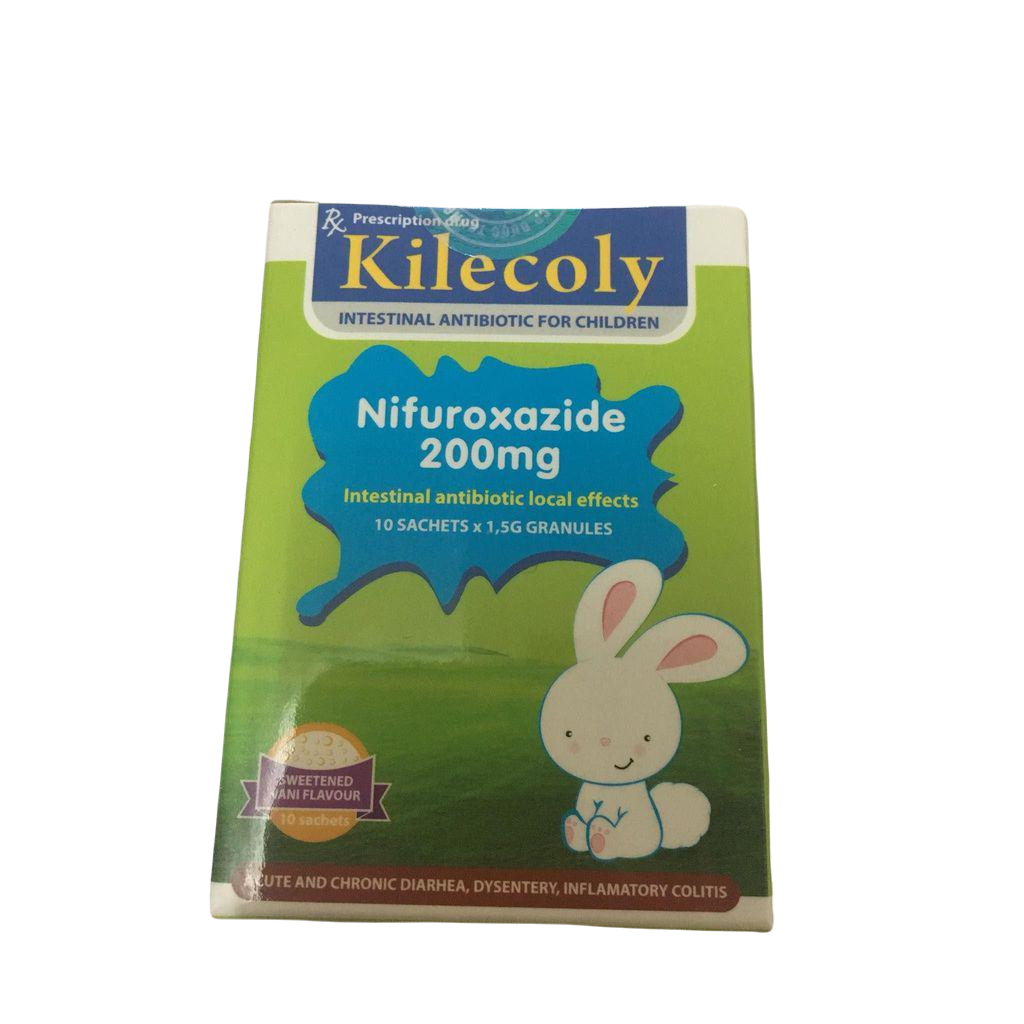 Kilecoly (Nifuroxazid) 200mg Mediplantex (H/10g)