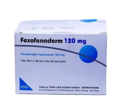 Fexofenaderm 120 (Fexofenadine) Hasan (H/100v)
