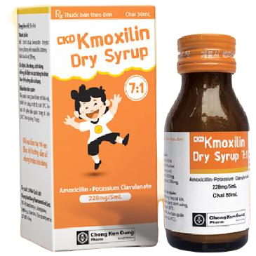 CKD Kmoxilin Dry Syrup 7:1 (Amoxicillin, Acid Clavulanic) (C/50ml)