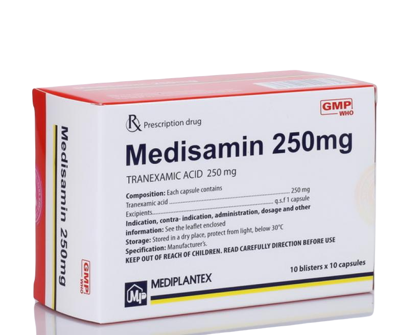 Medisamin 250 (Acid Tranexamic) Mediplantex (H/100v)