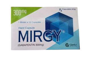 Mirgy (Gabapentin) 300mg Getz (H/10v)