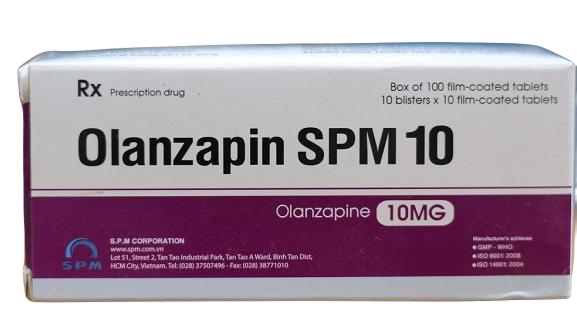 Olanzapin 10mg SPM (H/100v)