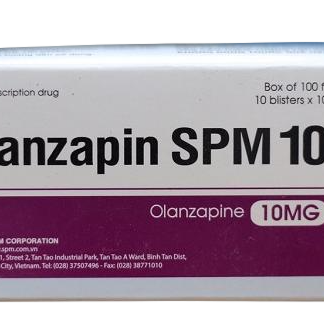 Olanzapin 10mg SPM (H/100v)