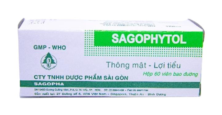 Sagophytol Thông Mật Lợi Tiểu Sagopha (H/60v)