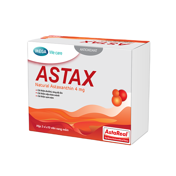 Astax Natural Astaxanthin 4mg Mega (H/30v)