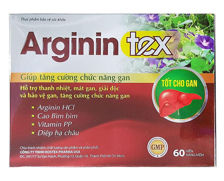Arginin Tex Rostex (H/60v) (Đỏ)