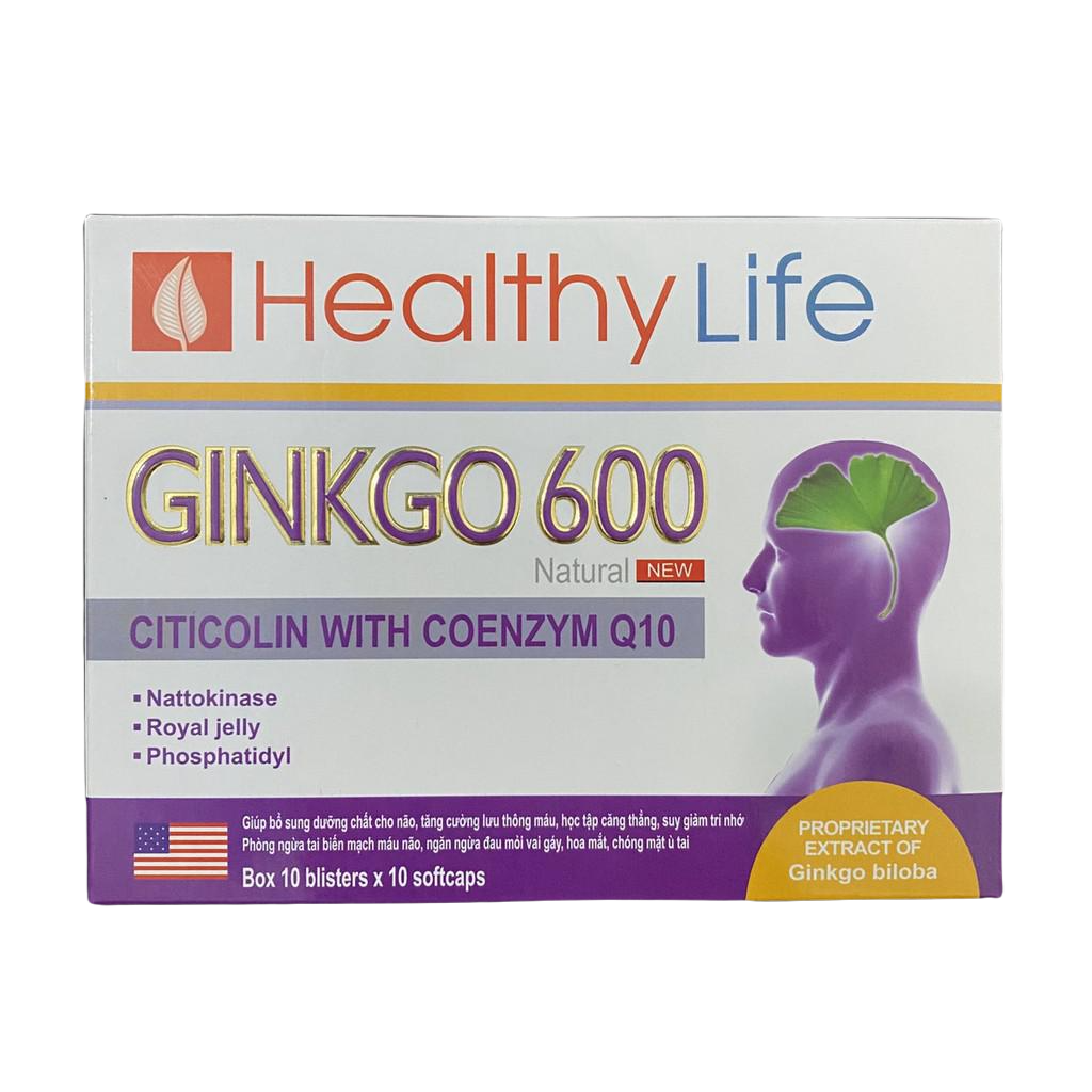Healthy Life Ginkgo 600 (H/100v)