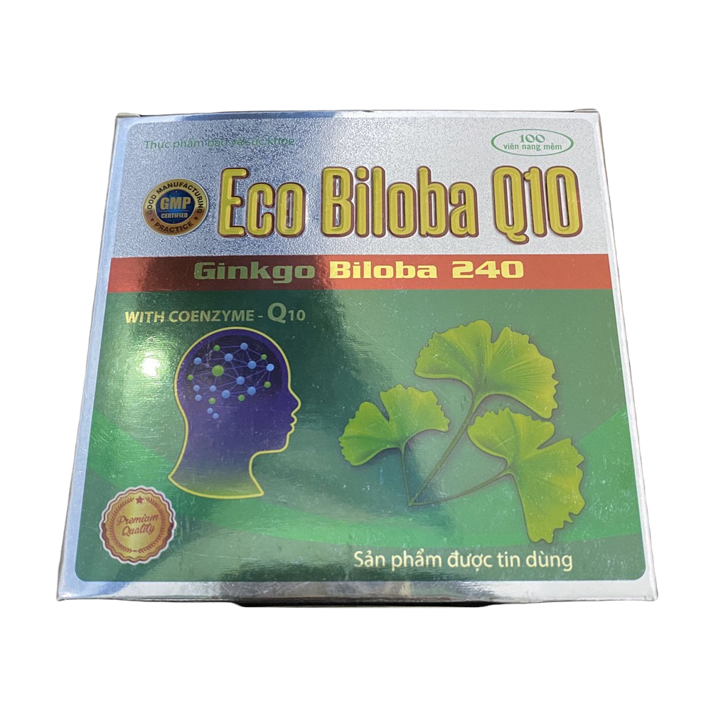 Eco Biloba Q10 Đại Uy (H/100v)