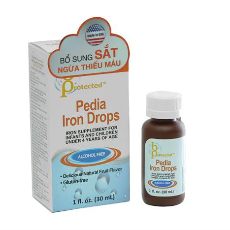 Protected Pedia Iron Drops chai 30ml