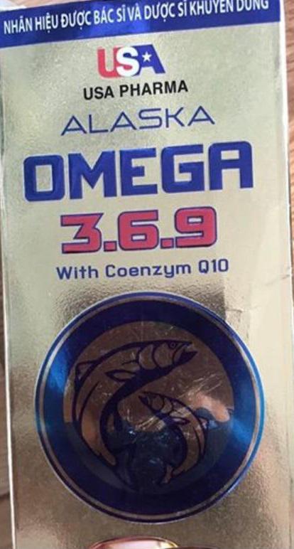Alaska Omega 369 With Coenzym Q10 USA (C/100v)