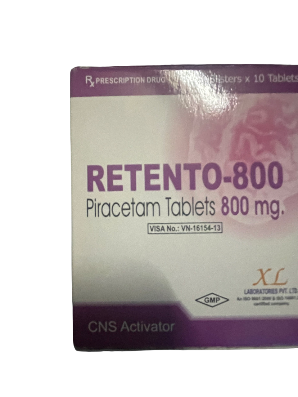 Retento-800 (Piracetam) XL Laboratories (H/100v)