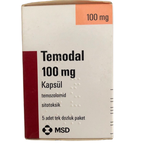 Temodal 100mg (Temozolomide) MSD TNK (H/5V) 