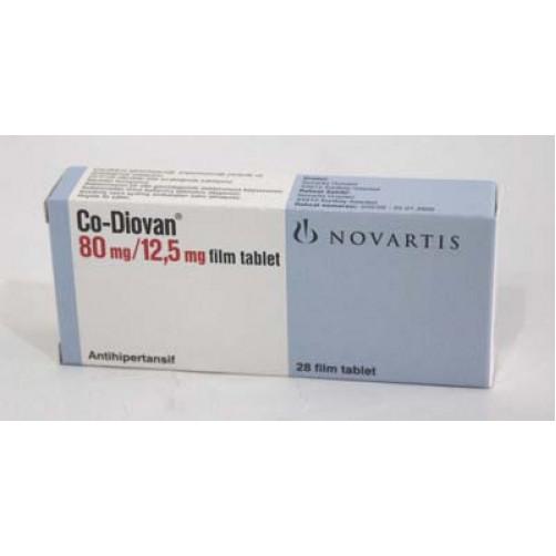 Co-Diovan 80mg/12.5mg (Hydrochlorothiazide, Valsartan)Novartis (h/28v)